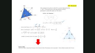 The FCC planar density in the 111 plane [upl. by Rosenfeld857]