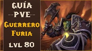 Guía guerrero furia PvE 335  Capitulo 1  Razagemastalentos [upl. by Brittan]