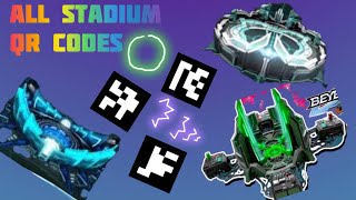 All Stadium QR Codes 2022  BEYBLADE BURST APP [upl. by Orit911]