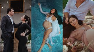 VLOG 111 BTS of a Maternity Shoot mom falls in [upl. by Feltie396]