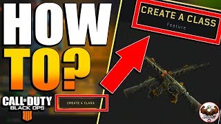 How to Create a Class in Bo4 amp Common Mistakes [upl. by Tadd130]