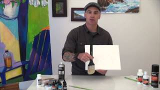 A Closer Look At Spray Varnish  Acrylic Art  Liquitex [upl. by Esinad]