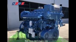 Baudouin 6M26 500hp marine engine [upl. by Shutz]