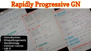 Rapidly Progressive Glomerulonephritis  RPGN [upl. by Circosta]