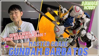 REVIEW MG GUNDAM BARBATOS  GUNPLA KUALITAS DEWA TAPI TIDAK SEBAIK REAL GRADE [upl. by Hardman453]