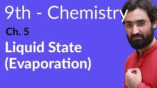 Matric part 1 Chemistry Liquid State  Ch 5  9th Class Chemistry [upl. by Lottie]