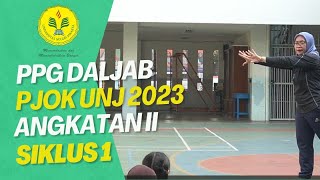 PPL PPG DALJAB PJOK UNJ 2023  PRAKTIK PEMBELAJARAN KE1 Short Version [upl. by Adnilre]