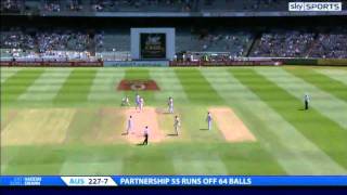 England retain the Ashes Highlights of the 4th Test Day 4 HD 20102011 Melbourne MCG [upl. by Adnauqal780]