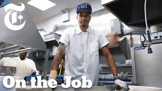 A Day With a Dishwasher at a Top NYC Restaurant  On the Job  Priya Krishna  NYT Cooking [upl. by Notxarb]