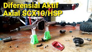 Cara mengaktifkan diferensial di gardan axial SCX10 dan HSP RC 110 [upl. by Jasmine]