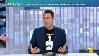 Parenzo incalza Vannacci quotHa una camicia neraquot La risposta del generale [upl. by Oralle]