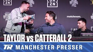 Josh Taylor amp Jack Catterall Nearly Brawl  PRESS CONFERENCE HIGHLIGHTS [upl. by Alves158]