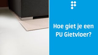 Hoe giet je een PU Gietvloer  Polyestershoppennl [upl. by Irving]