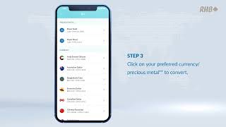 RHB Multi Currency Account Tutorial RHB Mobile Banking App [upl. by Trainer520]