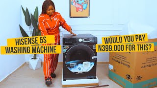 I Bought a N399000 Smart Washing Machine Hisense 5s Series Washing Machine Review [upl. by Ennairda384]