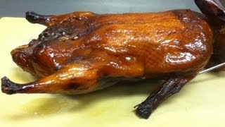 How to make Peking Duck Beijing Roast Duck [upl. by Neirda476]