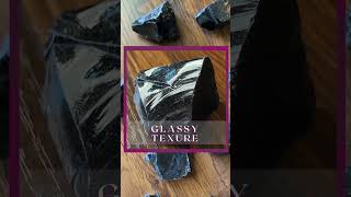 How to Identify Obsidian Igneous Rock Like a Geologist rocks identification geology igneousrock [upl. by Brick]