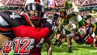 LUCKIEST INTERCEPTION EVER  Backbreaker Football Season Mode  Part 12 [upl. by Mcclenon]