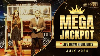 Mega Jackpot Highlights  JULY 2024 [upl. by Lowrance]