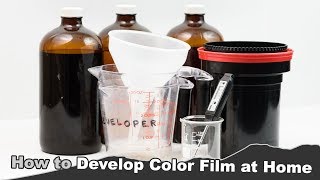 How to Develop C41 Color Film at Home Step by Step Easy Tutorial [upl. by Jedd]