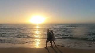 Honolulu Hawaii  Waikiki Beach  Sunset [upl. by Moulden]