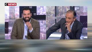 Le face à face tendu entre Yassine Belattar et Éric Zemmour [upl. by Cottle]