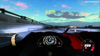 Forza Horizon  Lamborghini Aventador J Gameplay [upl. by Jordan691]