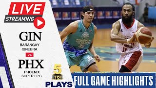 092521 PBA Live Stream 2021 Barangay Ginebra vs Phoenix LPG  Full Game Highlights  Top 5 Plays [upl. by Ayenat]