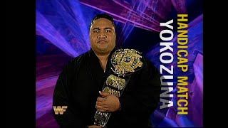 Yokozuna vs Bert Centeno amp Scott Taylor plus the appearance of The Undertaker Superstars 1994 [upl. by Tien]