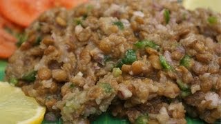 Ethiopian Food  Azifa Recipe Vegan lentil salad  Amharic English [upl. by Evslin]