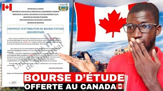 COMMENT OBTENIR UNE BOURSE DÉTUDE GRATUITE AU CANADA🇨🇦 [upl. by Nixie]