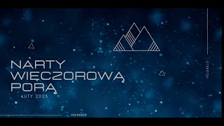 Gołdap  Piękna Góra Narty wieczorową porą [upl. by Karlis404]