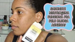 SABONETE NEUTROGENA DEEP CLEANMINHA LUTA COM AS ESPINHASACNESVEDA02CARINA FERNANDES MAKEUP [upl. by Carnay]