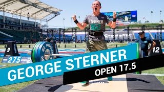 CROSSFIT OPEN 175  GEORGE STERNER 653 [upl. by Hanima706]