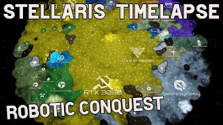 A 3Player Exterminator Timelapse Stellaris [upl. by Naahsar]