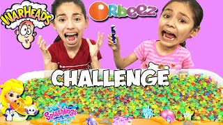 ORBEEZ CHALLENGE  Warheads Challenge  Mermaid Splashings Blind Bag Monday Ep 54 [upl. by Clemens]