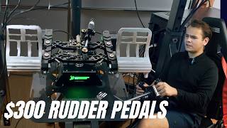 Are Expensive RUDDER PEDALS Worth It [upl. by Anella]