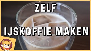 HoeDoeJe Zelf snel en makkelijk ijskoffie maken [upl. by Molli818]