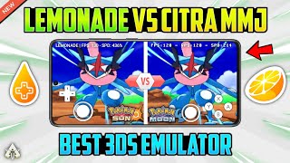 🔥 LEMONADE 3DS EMULATOR VS CITRA MMJ ANDROID  BEST 3DS EMULATOR IN 2024 [upl. by Suoicerpal706]