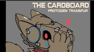 The Cardboard Protogen Transfur  Thanks for 28k Likes [upl. by Durand778]