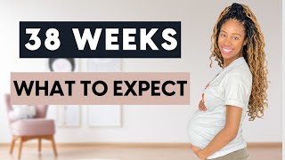 38 WEEKS PREGNANT What You NEED To Know For You amp Baby  WHAT TO EXPECT  KIDS OT HELP PREGNANT [upl. by Ylekalb]