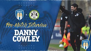 Interview  Danny Cowley Pre Forest Green Rovers [upl. by Ahtanoj876]