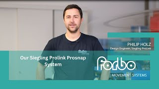 Unser Siegling Prolink Prosnap System präsentiert von Philip Holz [upl. by Tonneson]