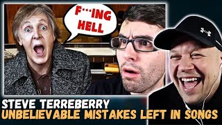 IM DYING HERE  STEVE TERREBERRY  Unbelievable Mistakes LEFT IN SONGS  First Time Reaction [upl. by Blanchette]