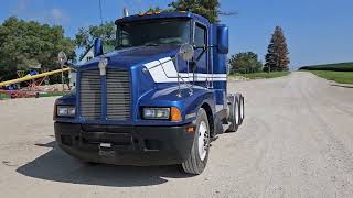 1993 Kenworth T600 Truck Tractor  Selling on BigIron Auctions  Aug 23 2023 [upl. by Anawak37]