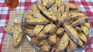 Cantucci Toscani  Biscotti Alle Mandorle [upl. by Dranik]