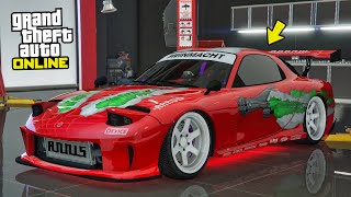 Annis ZR350 Customization Mazda RX7  GTA 5 Online shorts [upl. by Arte]