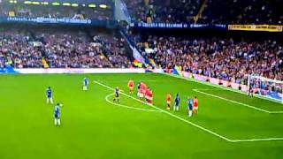 Alex amazing free kick  Chelsea 20 Arsenal 3102010 [upl. by Yecaw]