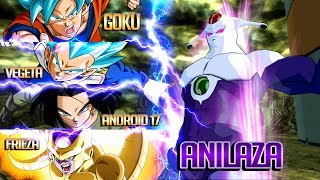 ANILAZA VS UNIVERSE 7 GOKU  VEGETA  ANDROID 17  FRIEZA  NEW MAP  DBZ Tenkaichi 3 MOD [upl. by Leonardi]