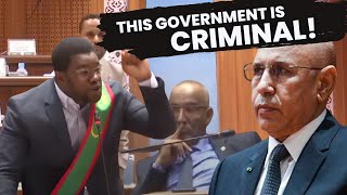 Deputy Khally Diallo roasts THE Mauritanian Government quotYou have sacrificed the youthquot [upl. by Ganny]